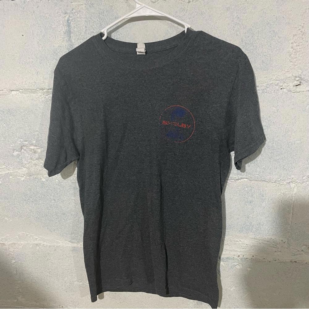 Shelby ford tshirt mens size small grey blue red